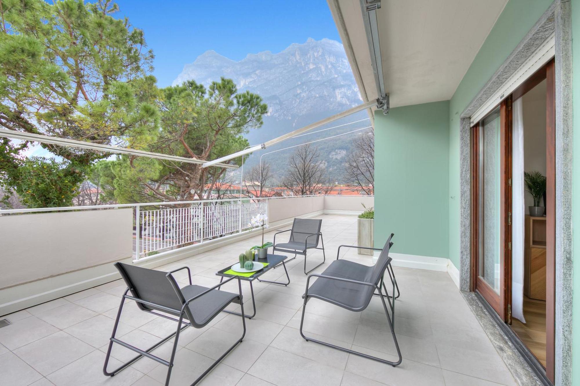 Balcone Sui Tigli Few Min From The Lake - Happy Rentals Riva del Garda Exterior foto